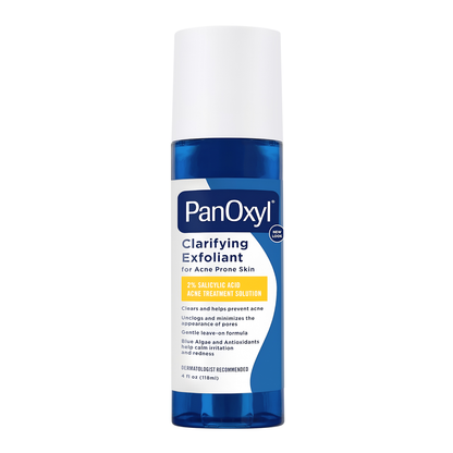 PanOxyl ®️ Clarifying Exfoliant 2% Salicylic Acid Acne Treatment Solution • Exfoliant For Acne Prone Skin Type • 1x118ml